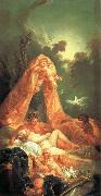 Francois Boucher Mars and Venus Surprised by Vulcan USA oil painting artist
